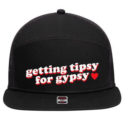 Getting Tipsy For Gypsy Iconic Slogan Gypsy Rose Blanchard 7 Panel Mesh Trucker Snapback Hat