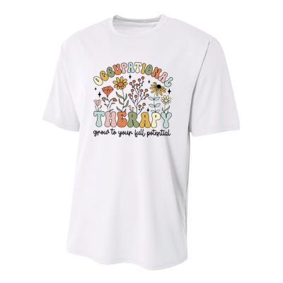 Grow To Full Potential Occupational Therapy OT Therapist Youth Performance Sprint T-Shirt