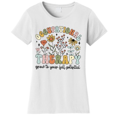 Grow To Full Potential Occupational Therapy OT Therapist Women's T-Shirt