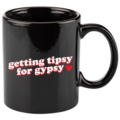 Getting Tipsy For Gypsy Iconic Slogan 11oz C Handle Ceramic Mug
