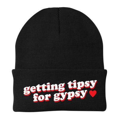 Getting Tipsy For Gypsy Iconic Slogan Beanie