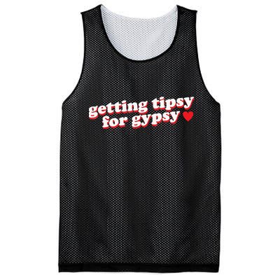 Getting Tipsy For Gypsy Iconic Slogan Mesh Reversible Basketball Jersey Tank