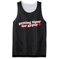 Getting Tipsy For Gypsy Iconic Slogan Mesh Reversible Basketball Jersey Tank