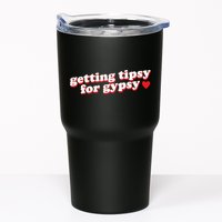 Getting Tipsy For Gypsy Iconic Slogan Tumbler