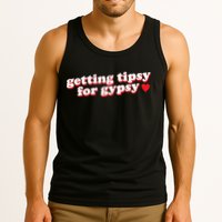 Getting Tipsy For Gypsy Iconic Slogan Tank Top