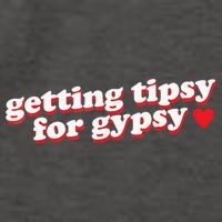 Getting Tipsy For Gypsy Iconic Slogan Vector Backpack