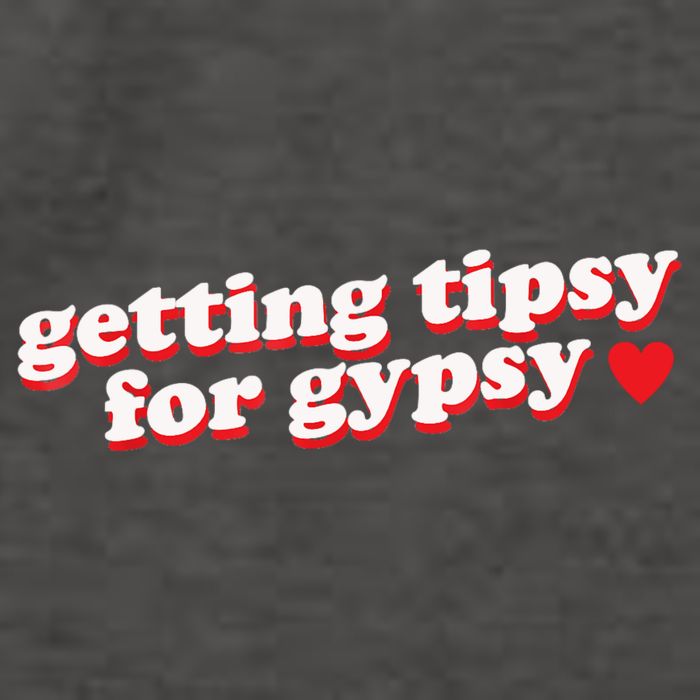 Getting Tipsy For Gypsy Iconic Slogan Vector Backpack