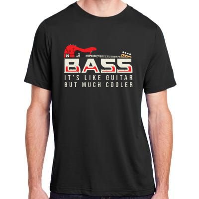 Guitar Themed For Bass Guitar Musician Adult ChromaSoft Performance T-Shirt