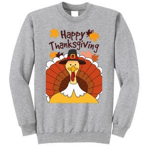 GIANT TURKEY  Funny HAPPY THANKSGIVING Holiday Tall Sweatshirt