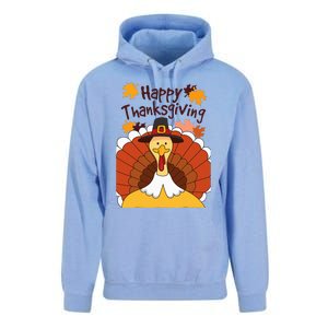 GIANT TURKEY  Funny HAPPY THANKSGIVING Holiday Unisex Surf Hoodie