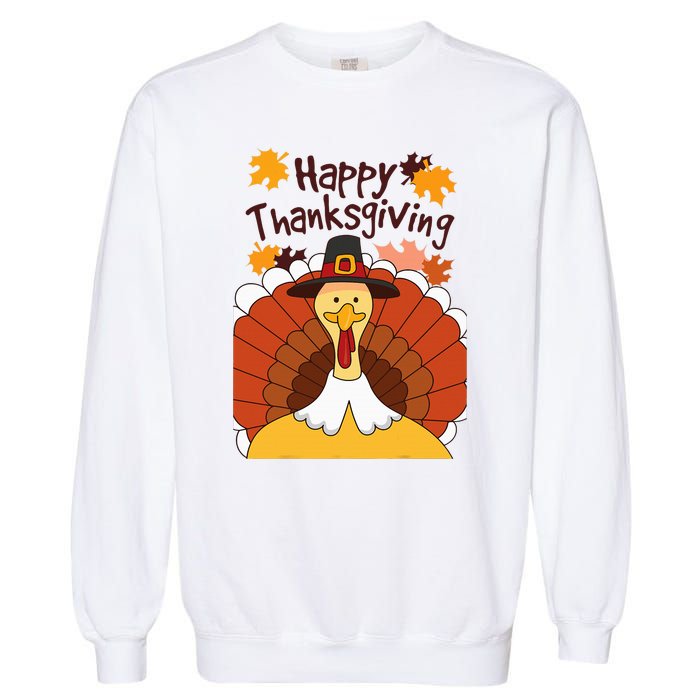 GIANT TURKEY  Funny HAPPY THANKSGIVING Holiday Garment-Dyed Sweatshirt