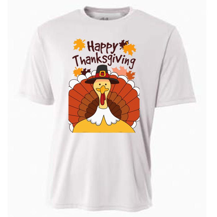 GIANT TURKEY  Funny HAPPY THANKSGIVING Holiday Cooling Performance Crew T-Shirt