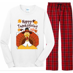 GIANT TURKEY  Funny HAPPY THANKSGIVING Holiday Long Sleeve Pajama Set