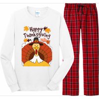 GIANT TURKEY  Funny HAPPY THANKSGIVING Holiday Long Sleeve Pajama Set