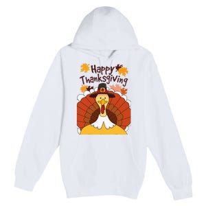 GIANT TURKEY  Funny HAPPY THANKSGIVING Holiday Premium Pullover Hoodie