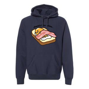 Gudetama Thankful For Sleep Toasty Premium Hoodie