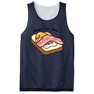 Gudetama Thankful For Sleep Toasty Mesh Reversible Basketball Jersey Tank