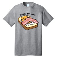 Gudetama Thankful For Sleep Toasty Tall T-Shirt