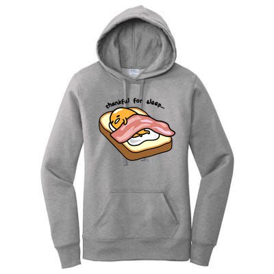 Gudetama Thankful For Sleep Toasty Women's Pullover Hoodie