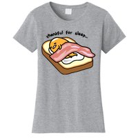 Gudetama Thankful For Sleep Toasty Women's T-Shirt