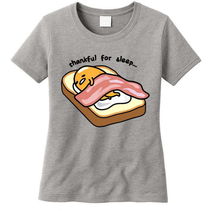 Gudetama Thankful For Sleep Toasty Women's T-Shirt