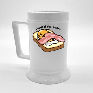 Gudetama Thankful For Sleep Toasty Beer Stein