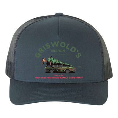 Griswold's Tree Farm A Christmas Tradition Christmas Gift Yupoong Adult 5-Panel Trucker Hat