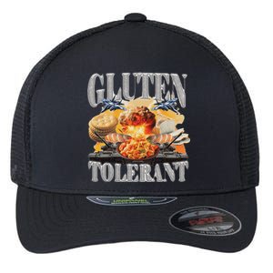 Gluten Tolerant Funny Sarcastic Gluten Tolerance Meme Humor Flexfit Unipanel Trucker Cap