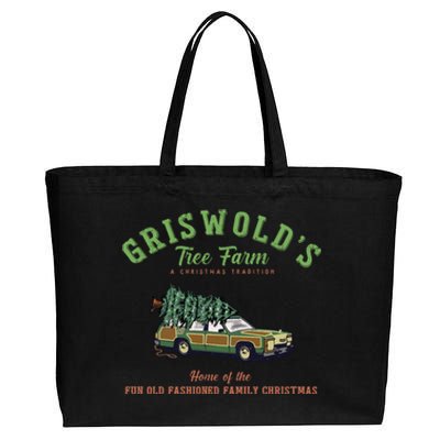 Griswold’s Tree Farm A Christmas Tradition Shirt Griswold’s Tree Farm Christmas Cotton Canvas Jumbo Tote