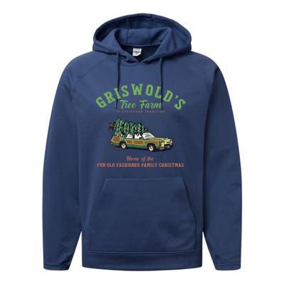 Griswold’s Tree Farm A Christmas Tradition Shirt Griswold’s Tree Farm Christmas Performance Fleece Hoodie