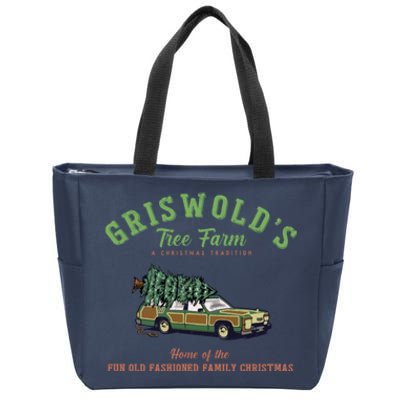 Griswold’s Tree Farm A Christmas Tradition Shirt Griswold’s Tree Farm Christmas Zip Tote Bag