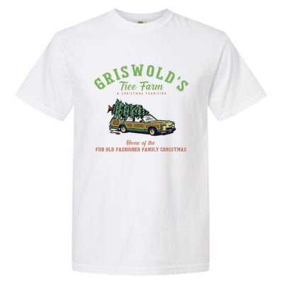 Griswold’s Tree Farm A Christmas Tradition Shirt Griswold’s Tree Farm Christmas Garment-Dyed Heavyweight T-Shirt