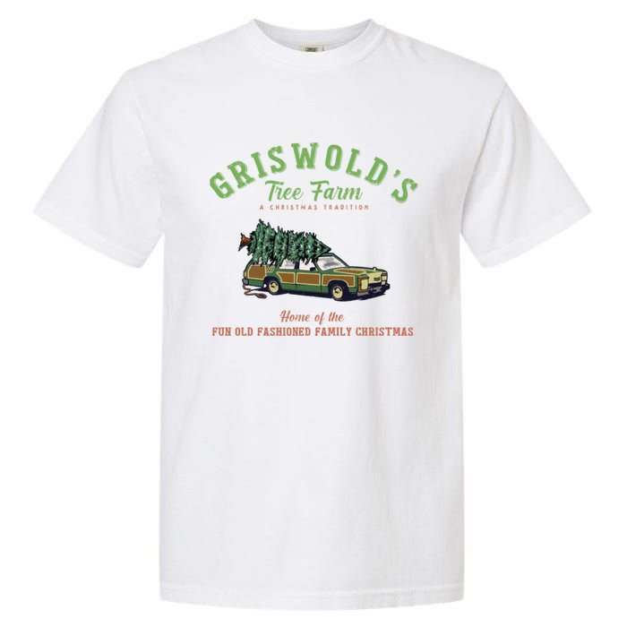 Griswold’s Tree Farm A Christmas Tradition Shirt Griswold’s Tree Farm Christmas Garment-Dyed Heavyweight T-Shirt