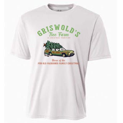 Griswold’s Tree Farm A Christmas Tradition Shirt Griswold’s Tree Farm Christmas Cooling Performance Crew T-Shirt