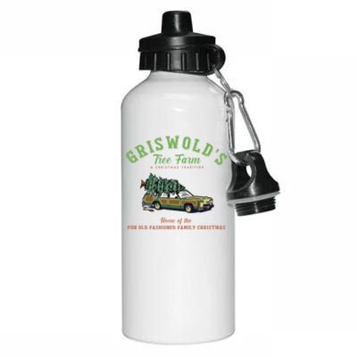 Griswold’s Tree Farm A Christmas Tradition Shirt Griswold’s Tree Farm Christmas Aluminum Water Bottle