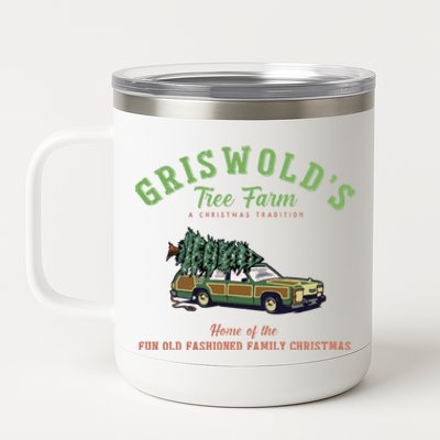 Griswold’s Tree Farm A Christmas Tradition Shirt Griswold’s Tree Farm Christmas 12 oz Stainless Steel Tumbler Cup