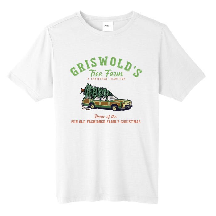 Griswold’s Tree Farm A Christmas Tradition Shirt Griswold’s Tree Farm Christmas Tall Fusion ChromaSoft Performance T-Shirt