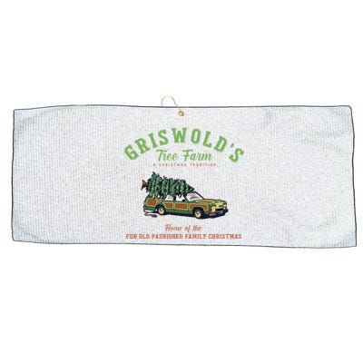 Griswold’s Tree Farm A Christmas Tradition Shirt Griswold’s Tree Farm Christmas Large Microfiber Waffle Golf Towel