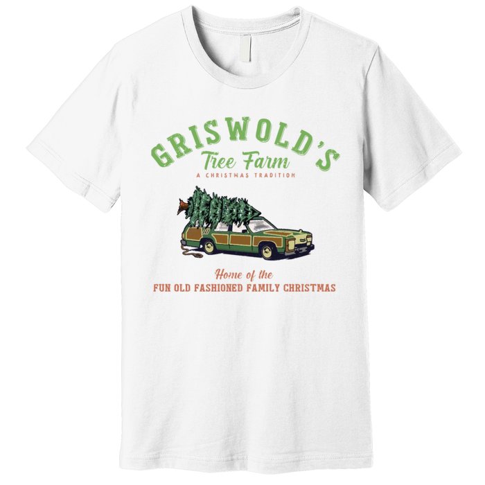 Griswold’s Tree Farm A Christmas Tradition Shirt Griswold’s Tree Farm Christmas Premium T-Shirt