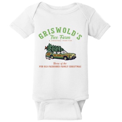 Griswold’s Tree Farm A Christmas Tradition Shirt Griswold’s Tree Farm Christmas Baby Bodysuit