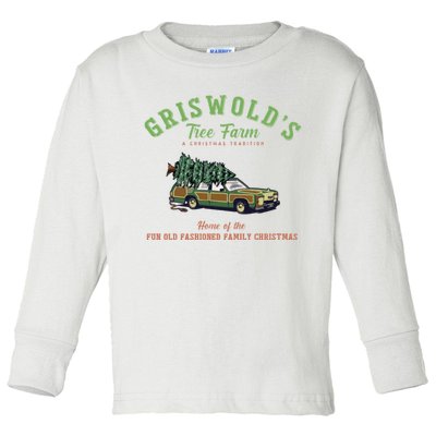 Griswold’s Tree Farm A Christmas Tradition Shirt Griswold’s Tree Farm Christmas Toddler Long Sleeve Shirt