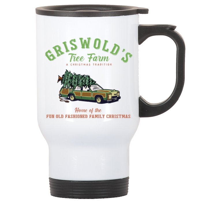 Griswold’s Tree Farm A Christmas Tradition Shirt Griswold’s Tree Farm Christmas Stainless Steel Travel Mug