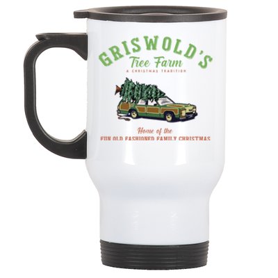 Griswold’s Tree Farm A Christmas Tradition Shirt Griswold’s Tree Farm Christmas Stainless Steel Travel Mug