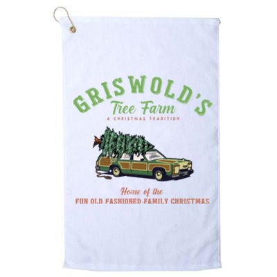 Griswold’s Tree Farm A Christmas Tradition Shirt Griswold’s Tree Farm Christmas Platinum Collection Golf Towel