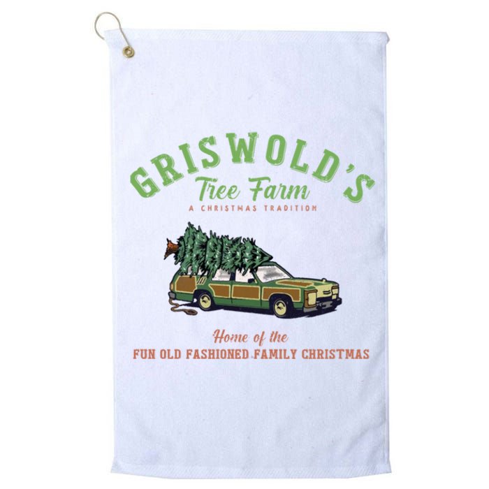 Griswold’s Tree Farm A Christmas Tradition Shirt Griswold’s Tree Farm Christmas Platinum Collection Golf Towel