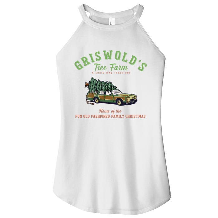 Griswold’s Tree Farm A Christmas Tradition Shirt Griswold’s Tree Farm Christmas Women's Perfect Tri Rocker Tank