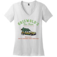 Griswold’s Tree Farm A Christmas Tradition Shirt Griswold’s Tree Farm Christmas Women's V-Neck T-Shirt