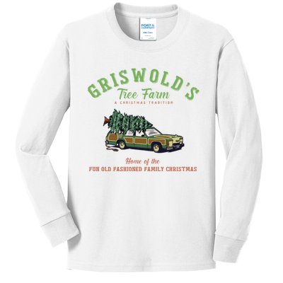 Griswold’s Tree Farm A Christmas Tradition Shirt Griswold’s Tree Farm Christmas Kids Long Sleeve Shirt