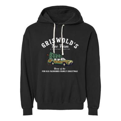 Griswold’s Tree Farm A Christmas Tradition Shirt Griswold’s Tree Farm Christmas Garment-Dyed Fleece Hoodie