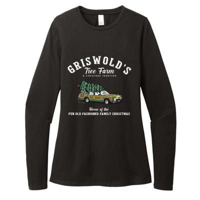 Griswold’s Tree Farm A Christmas Tradition Shirt Griswold’s Tree Farm Christmas Womens CVC Long Sleeve Shirt